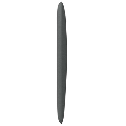 vidaXL Headboard Ear Dim Grey 80 x 23 x 6 cm Fabric