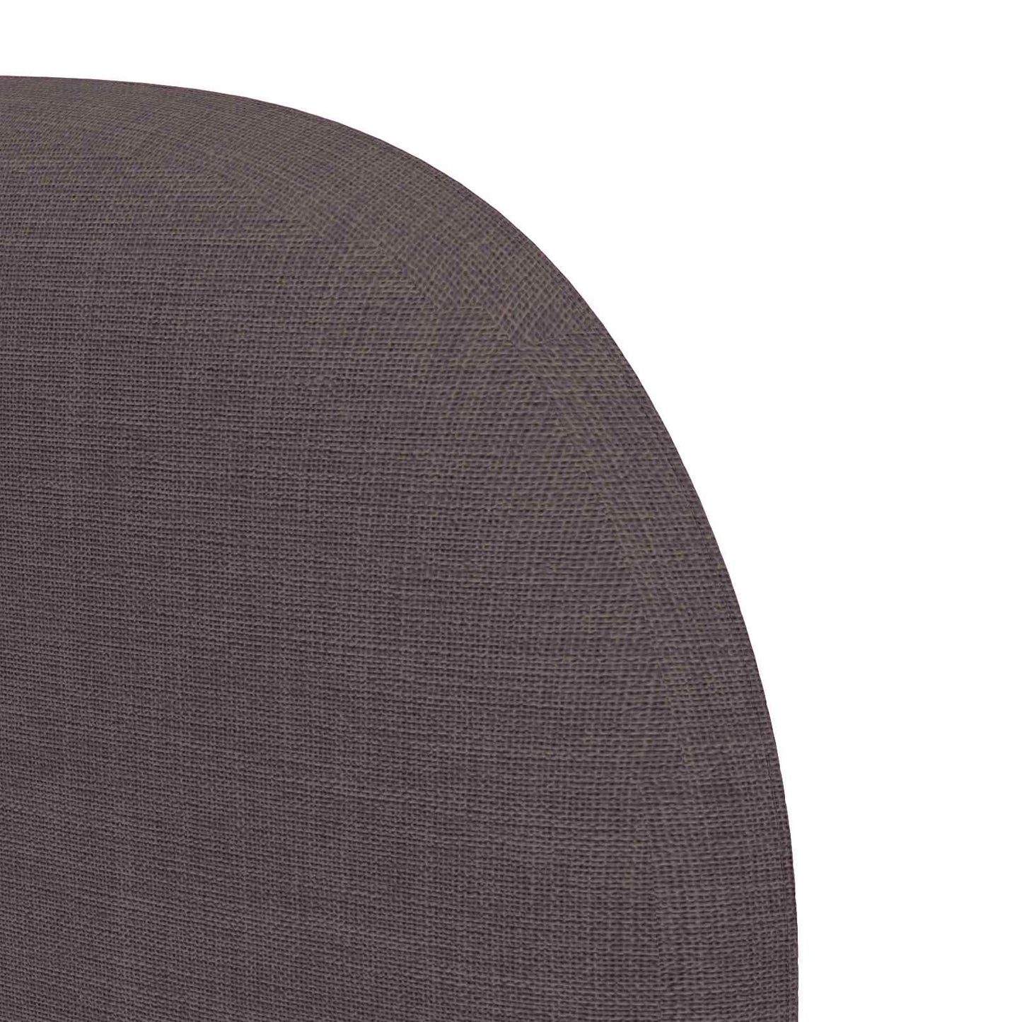 vidaXL Headboard Ear Brown 80 x 23 x 6 cm Fabric