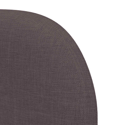 vidaXL Headboard Ear Brown 80 x 23 x 6 cm Fabric