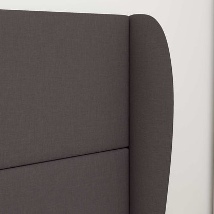 vidaXL Headboard Ear Brown 80 x 23 x 6 cm Fabric