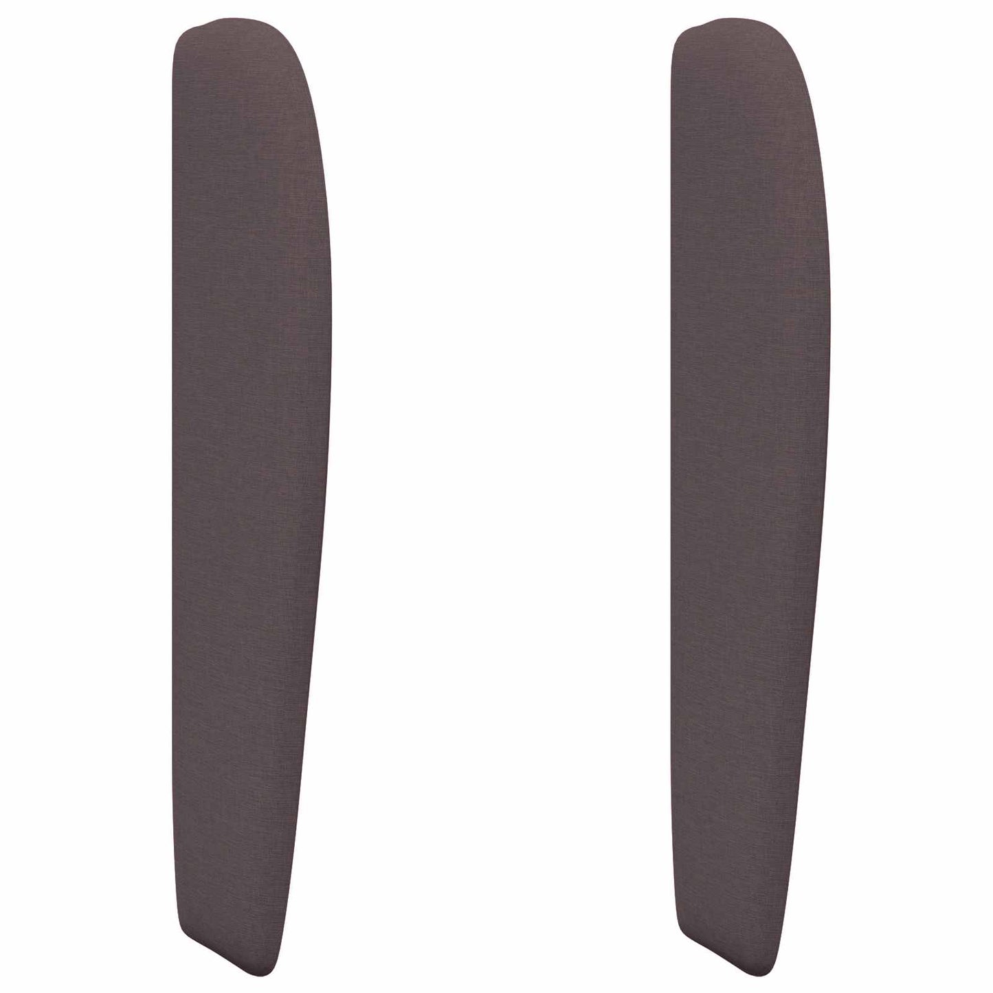 vidaXL Headboard Ear Brown 80 x 23 x 6 cm Fabric