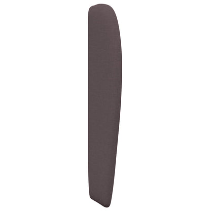vidaXL Headboard Ear Brown 80 x 23 x 6 cm Fabric