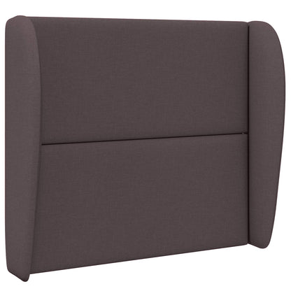 vidaXL Headboard Ear Brown 80 x 23 x 6 cm Fabric