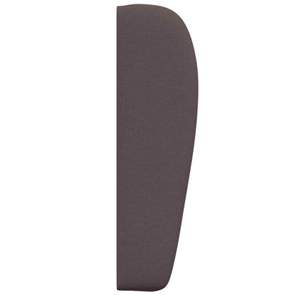 vidaXL Headboard Ear Brown 80 x 23 x 6 cm Fabric