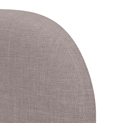 vidaXL Headboard Ear Beige 80 x 23 x 6 cm Fabric
