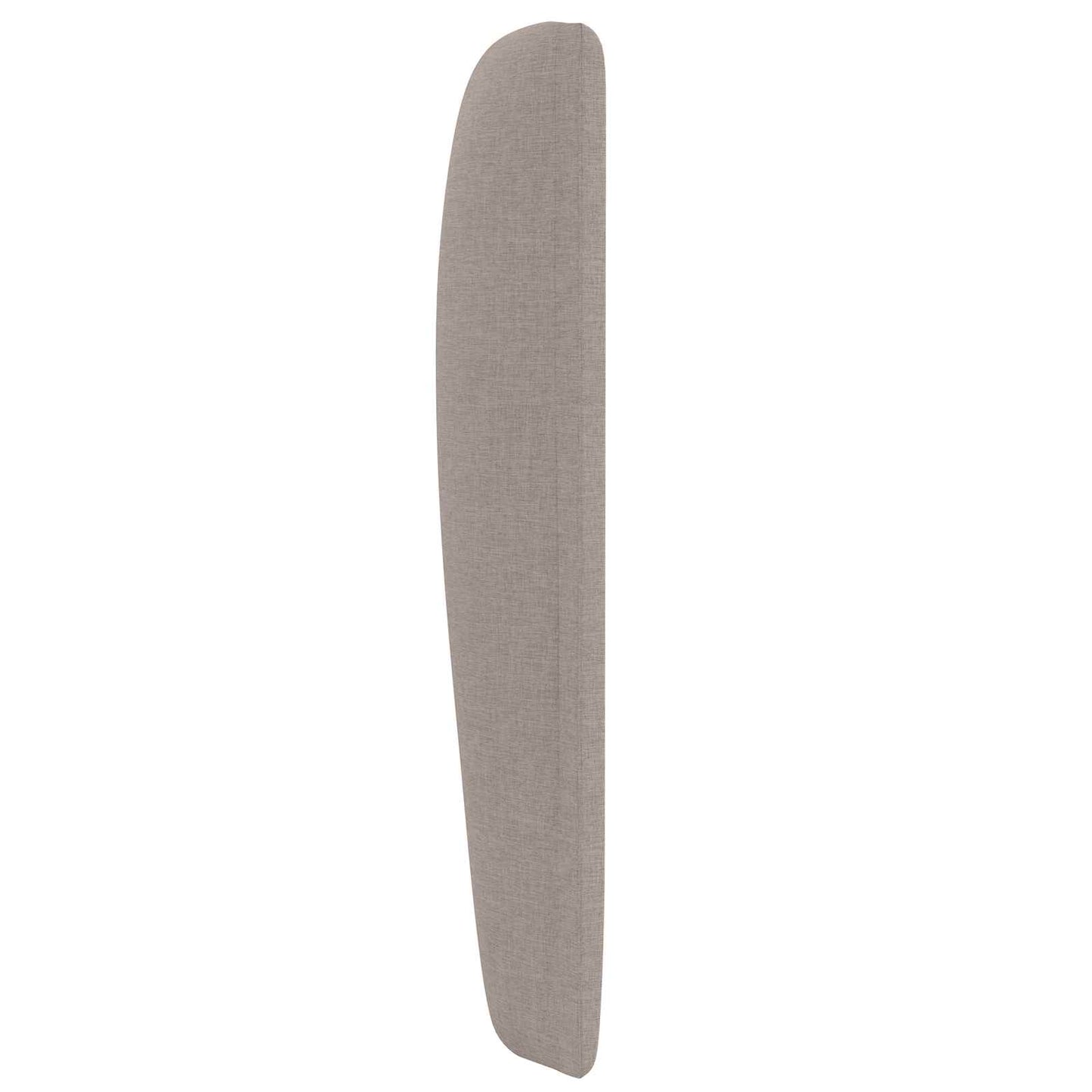 vidaXL Headboard Ear Beige 80 x 23 x 6 cm Fabric
