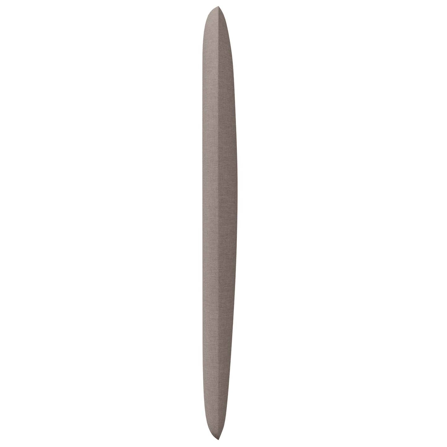 vidaXL Headboard Ear Beige 80 x 23 x 6 cm Fabric