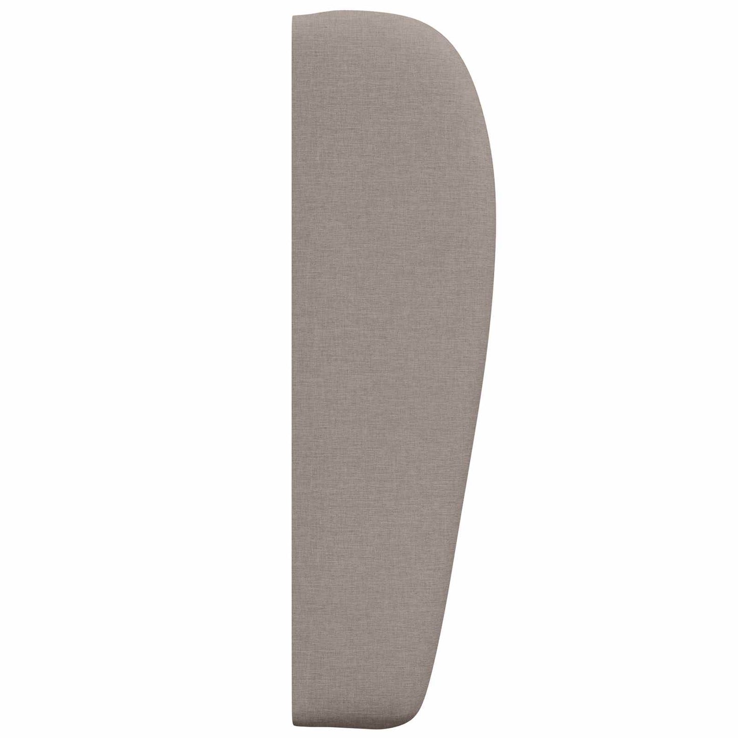 vidaXL Headboard Ear Beige 80 x 23 x 6 cm Fabric