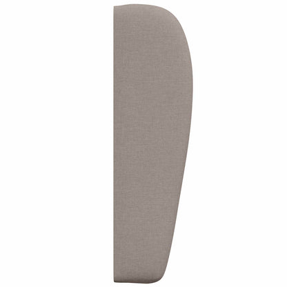 vidaXL Headboard Ear Beige 80 x 23 x 6 cm Fabric