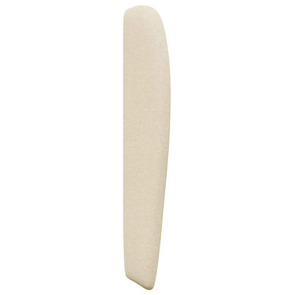 vidaXL Headboard Ear Cream 80 x 23 x 6 cm Fabric