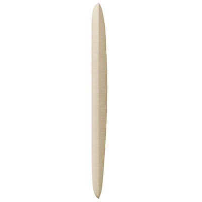 vidaXL Headboard Ear Cream 80 x 23 x 6 cm Fabric