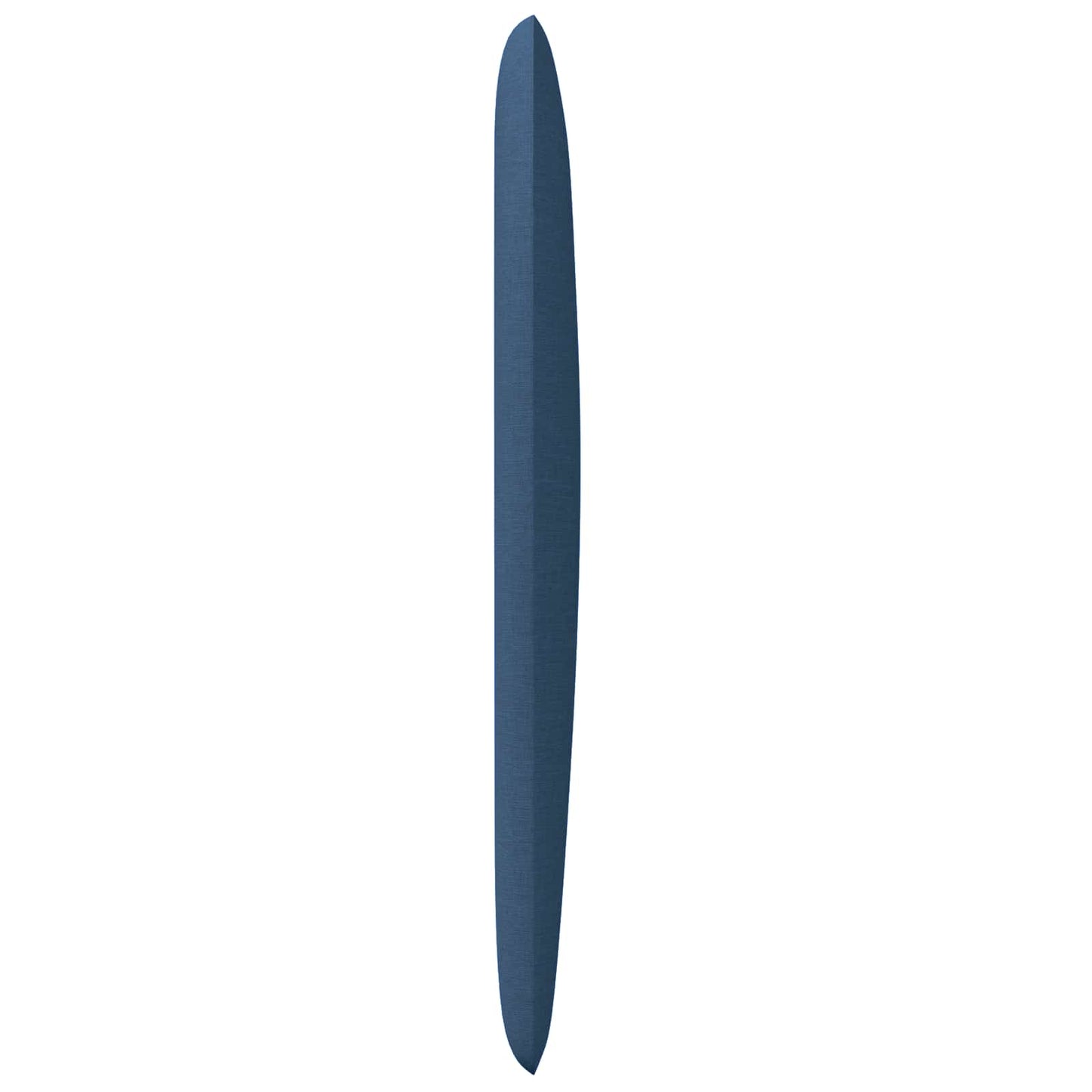vidaXL Headboard Ear Blue 80 x 23 x 6 cm Fabric