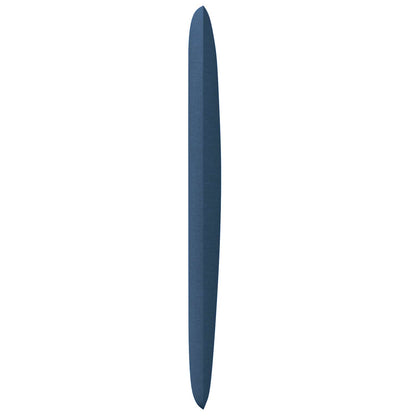 vidaXL Headboard Ear Blue 80 x 23 x 6 cm Fabric