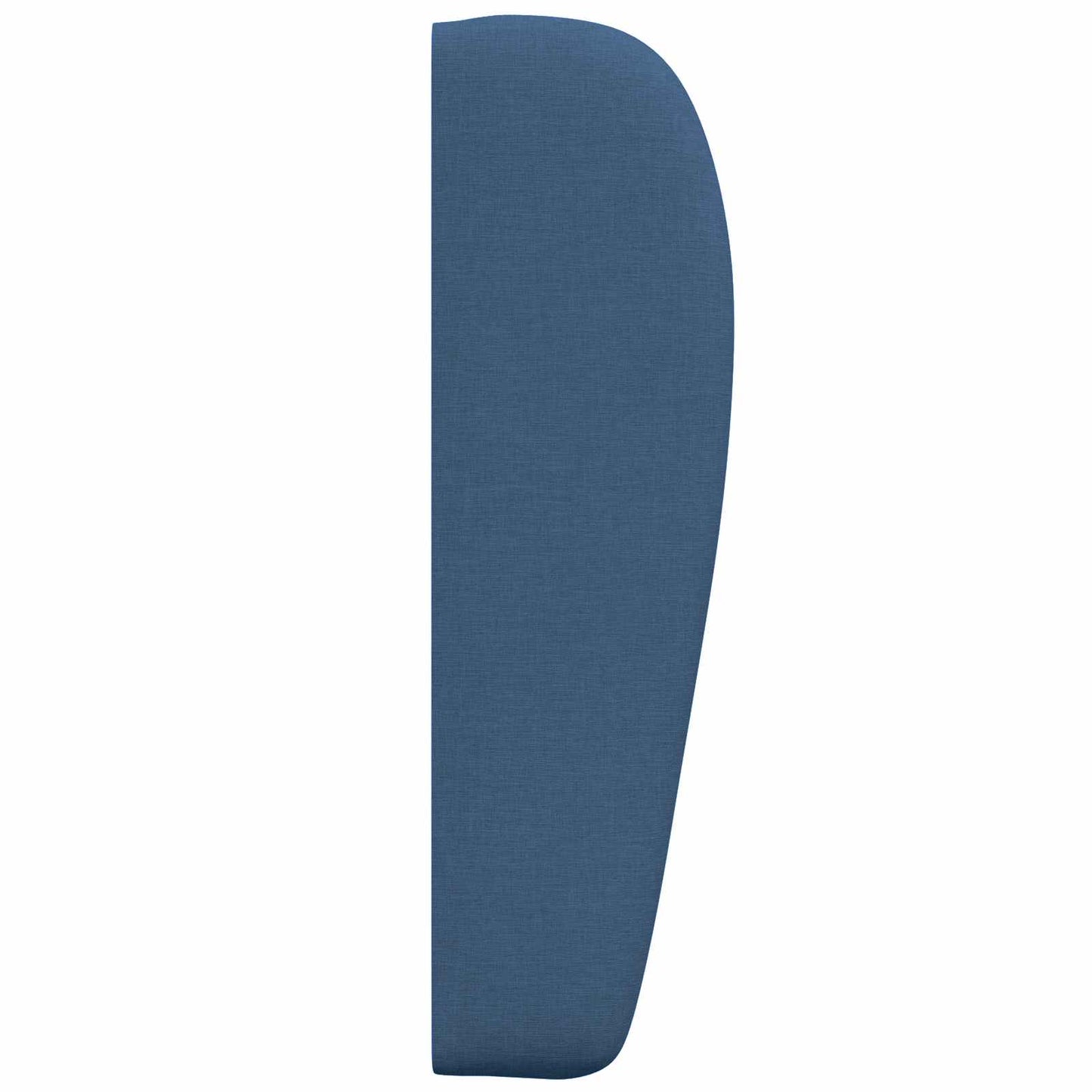 vidaXL Headboard Ear Blue 80 x 23 x 6 cm Fabric