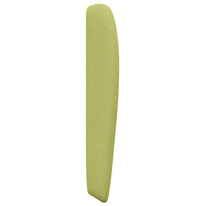 vidaXL Headboard Ear Green 80 x 23 x 6 cm Fabric