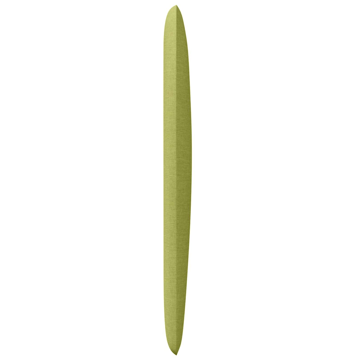 vidaXL Headboard Ear Green 80 x 23 x 6 cm Fabric