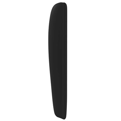 vidaXL Headboard Ear Black 80 x 23 x 6 cm PVC
