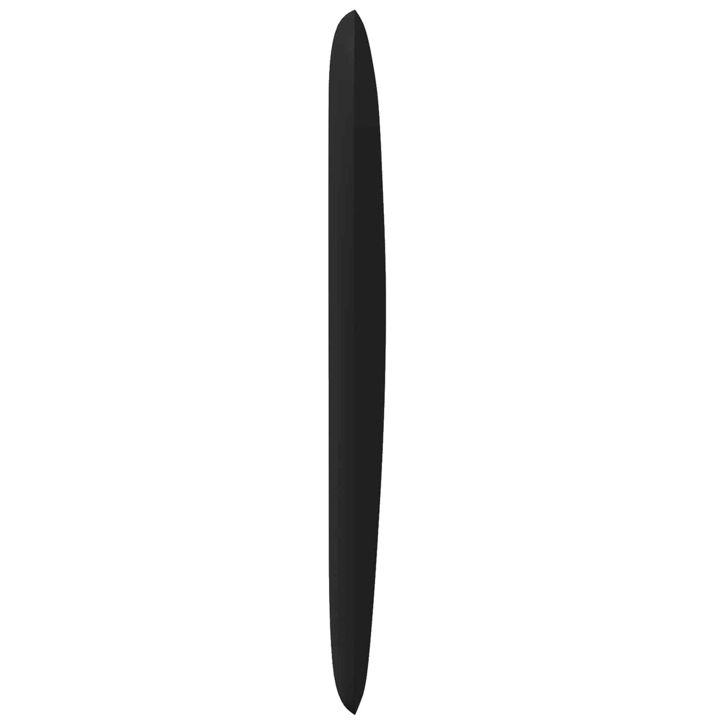 vidaXL Headboard Ear Black 80 x 23 x 6 cm PVC