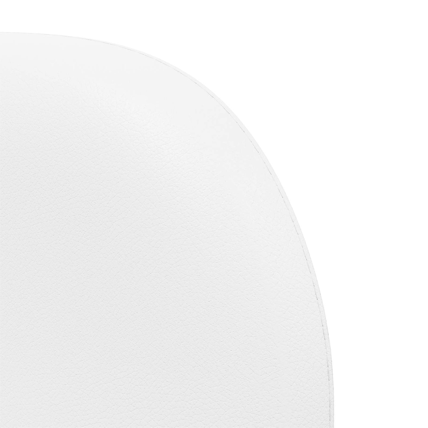 vidaXL Headboard Ear White 80 x 23 x 6 cm PVC