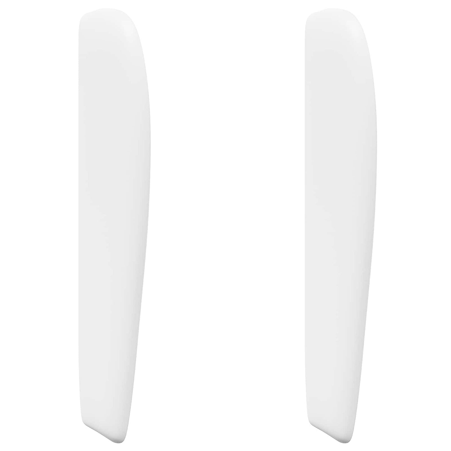 vidaXL Headboard Ear White 80 x 23 x 6 cm PVC