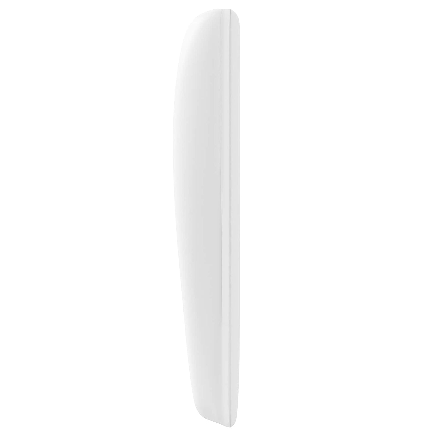 vidaXL Headboard Ear White 80 x 23 x 6 cm PVC