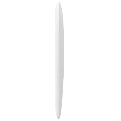 vidaXL Headboard Ear White 80 x 23 x 6 cm PVC