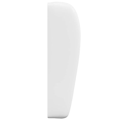 vidaXL Headboard Ear White 80 x 23 x 6 cm PVC