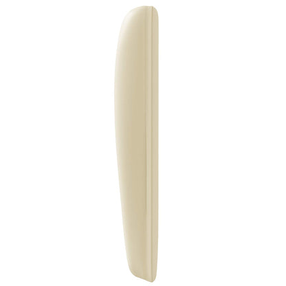 vidaXL Headboard Ear Cream 80 x 23 x 6 cm PVC