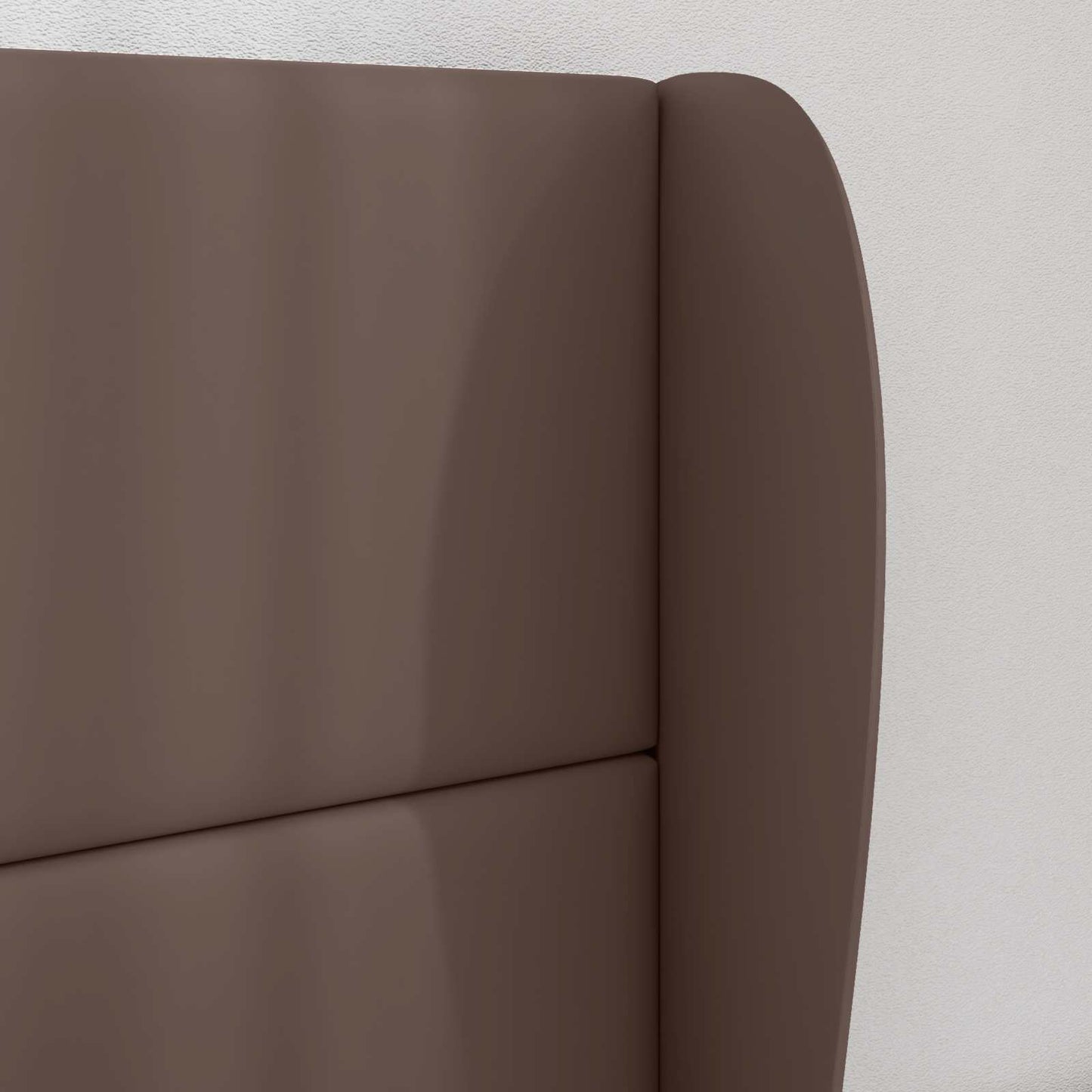 vidaXL Headboard Ear Tan 80 x 23 x 6 cm PVC