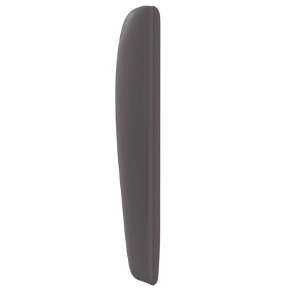 vidaXL Headboard Ear Dim Grey 80 x 23 x 6 cm PVC