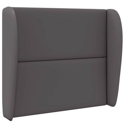 vidaXL Headboard Ear Dim Grey 80 x 23 x 6 cm PVC
