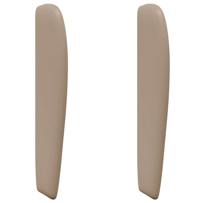 vidaXL Headboard Ear Brown 80 x 23 x 6 cm PVC
