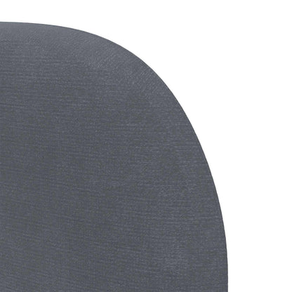 vidaXL Headboard Ear Dim Grey 80 x 23 x 6 cm Velvet