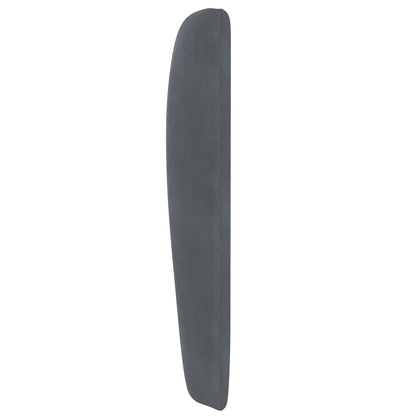 vidaXL Headboard Ear Dim Grey 80 x 23 x 6 cm Velvet