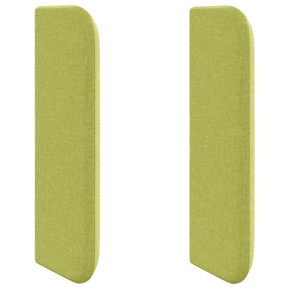 vidaXL Headboard Ear Green 40.5 x 40.5 x 4 cm Fabric