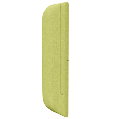 vidaXL Headboard Ear Green 40.5 x 40.5 x 4 cm Fabric
