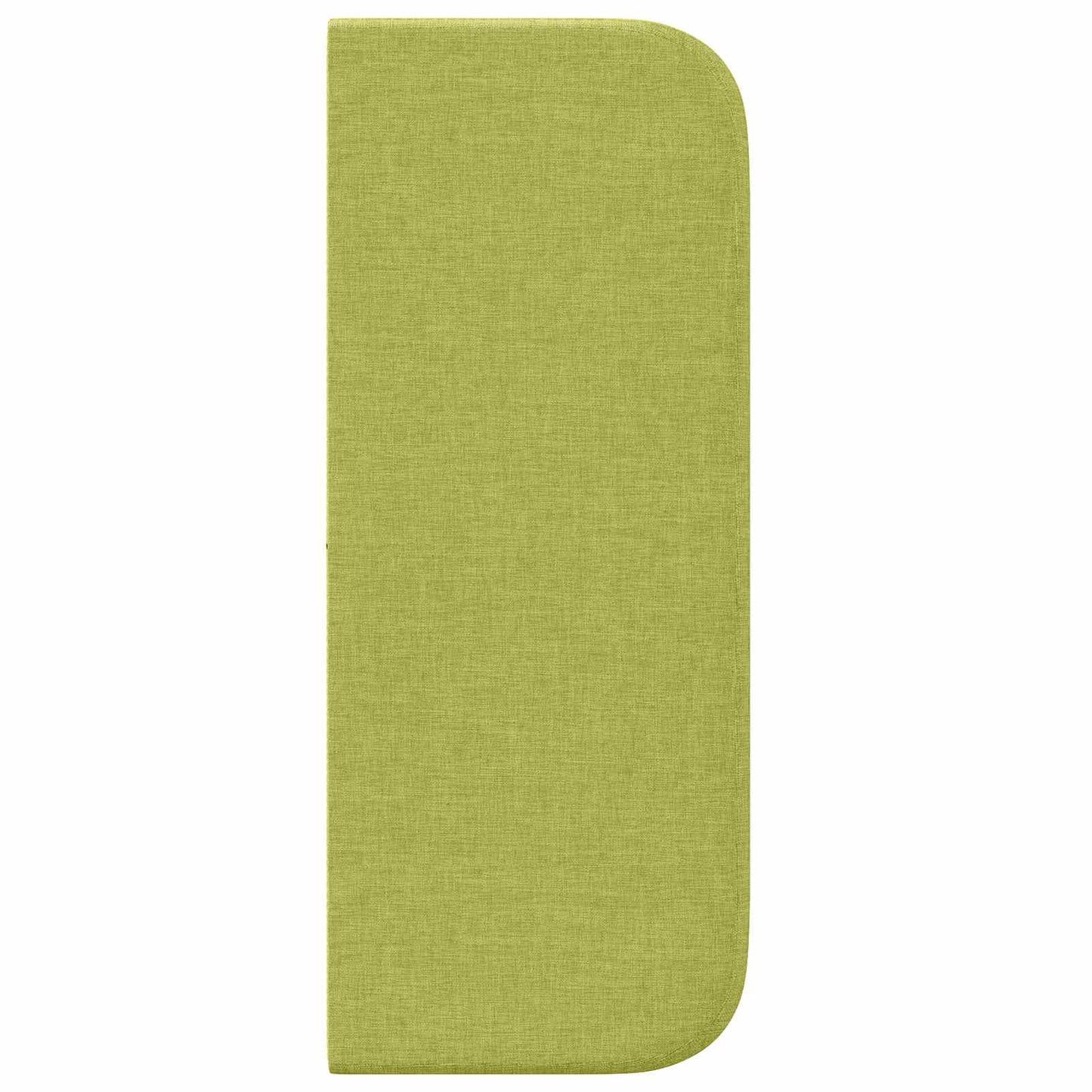 vidaXL Headboard Ear Green 40.5 x 40.5 x 4 cm Fabric