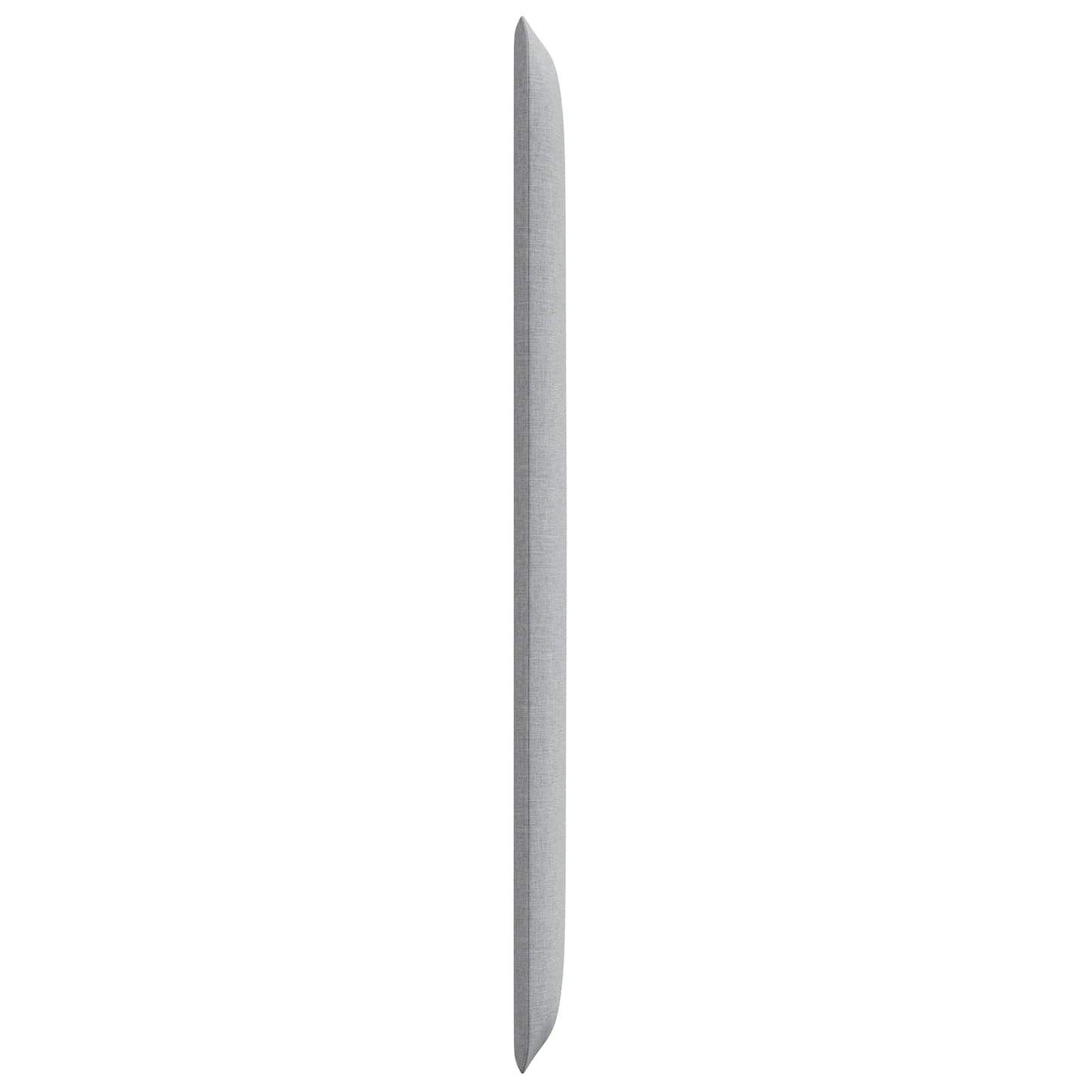 vidaXL Headboard Ear Light grey 80 x 16 x 4 cm Fabric