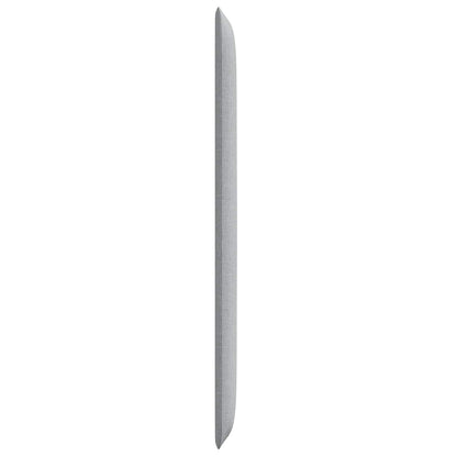 vidaXL Headboard Ear Light grey 80 x 16 x 4 cm Fabric