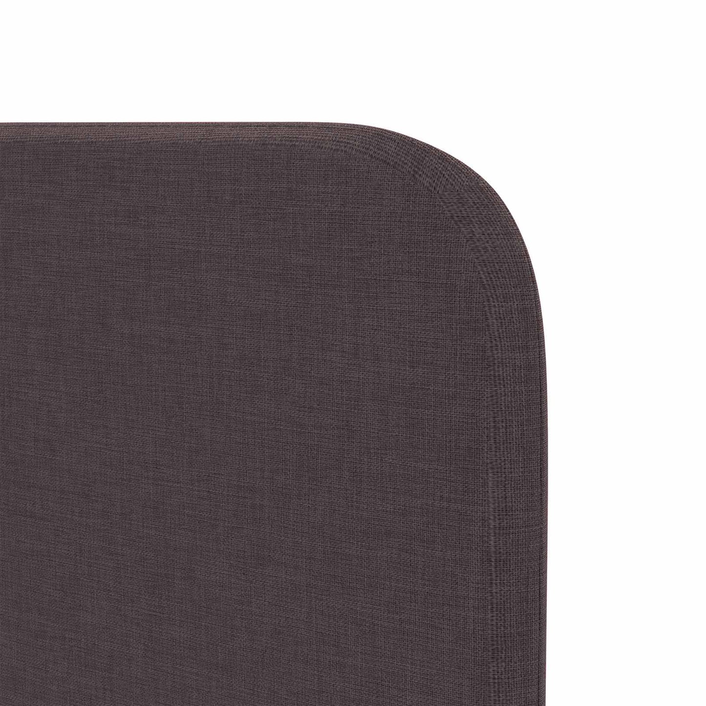 vidaXL Headboard Ear Brown 80 x 16 x 4 cm Fabric