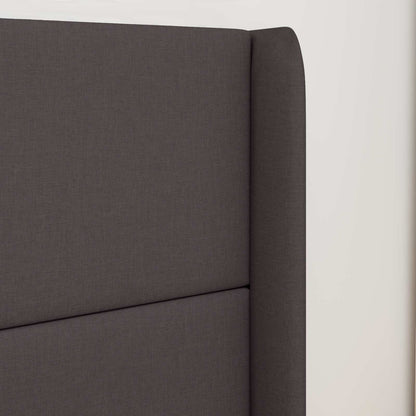 vidaXL Headboard Ear Brown 80 x 16 x 4 cm Fabric