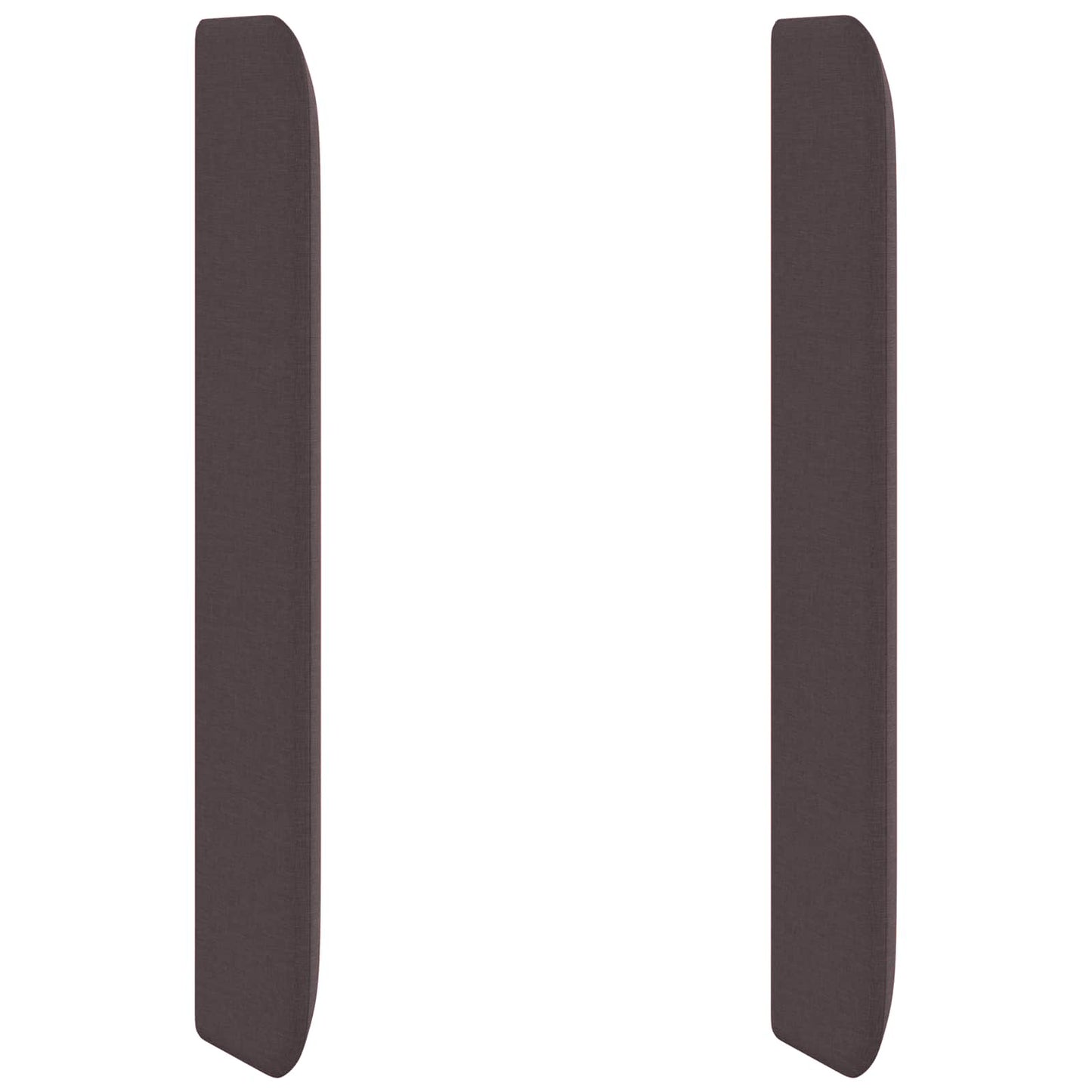 vidaXL Headboard Ear Brown 80 x 16 x 4 cm Fabric