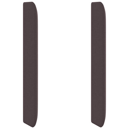 vidaXL Headboard Ear Brown 80 x 16 x 4 cm Fabric