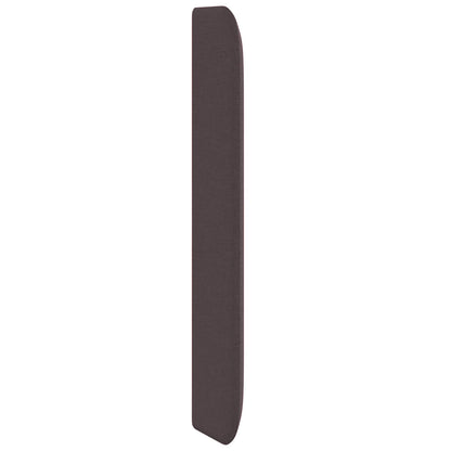 vidaXL Headboard Ear Brown 80 x 16 x 4 cm Fabric
