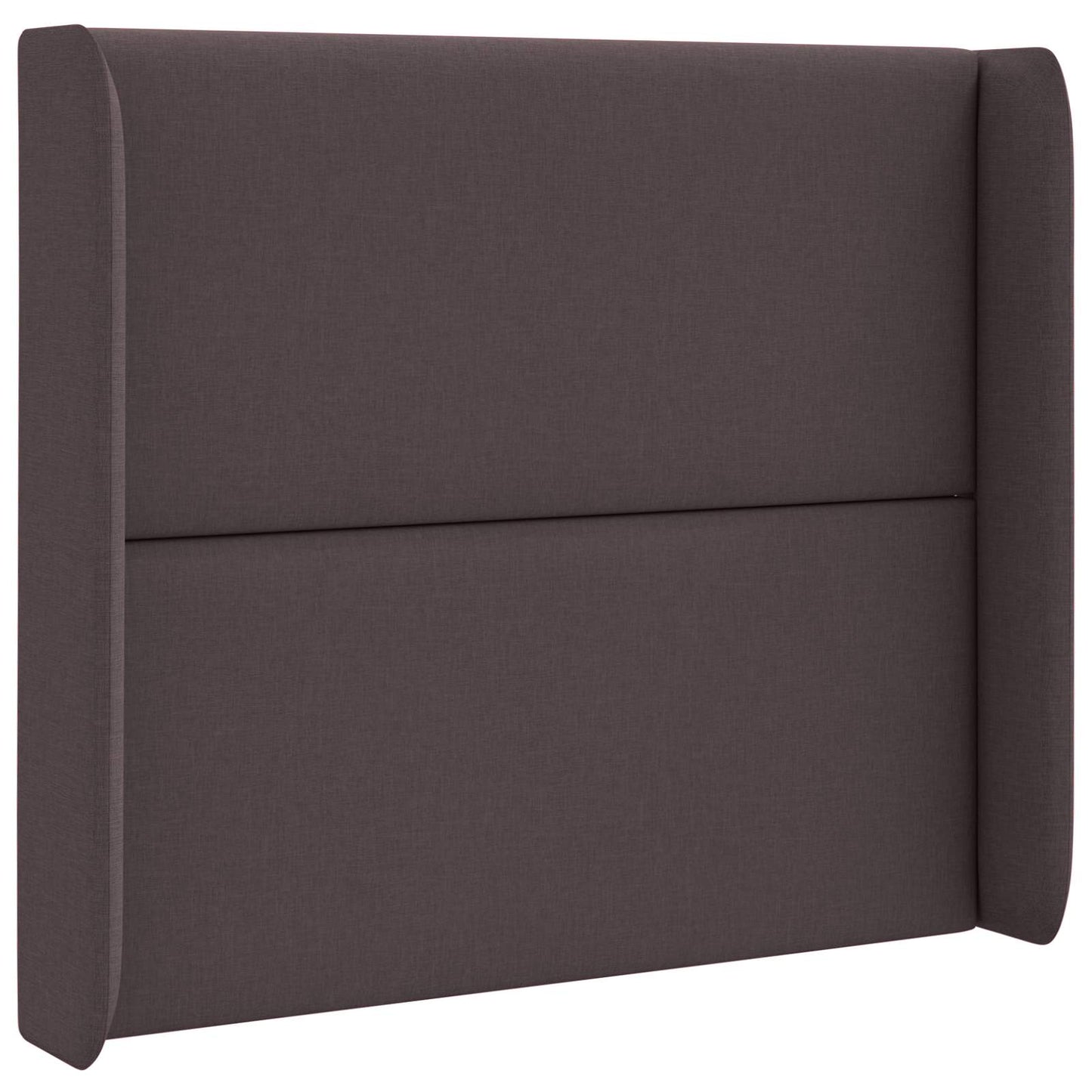 vidaXL Headboard Ear Brown 80 x 16 x 4 cm Fabric