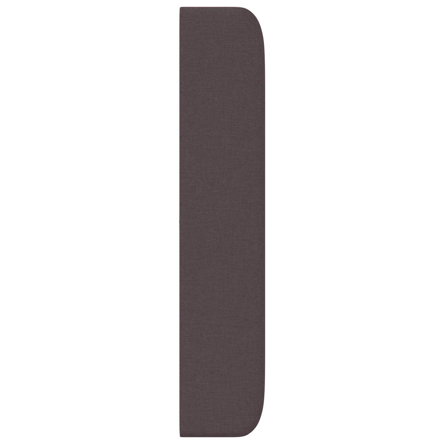 vidaXL Headboard Ear Brown 80 x 16 x 4 cm Fabric