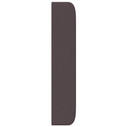vidaXL Headboard Ear Brown 80 x 16 x 4 cm Fabric