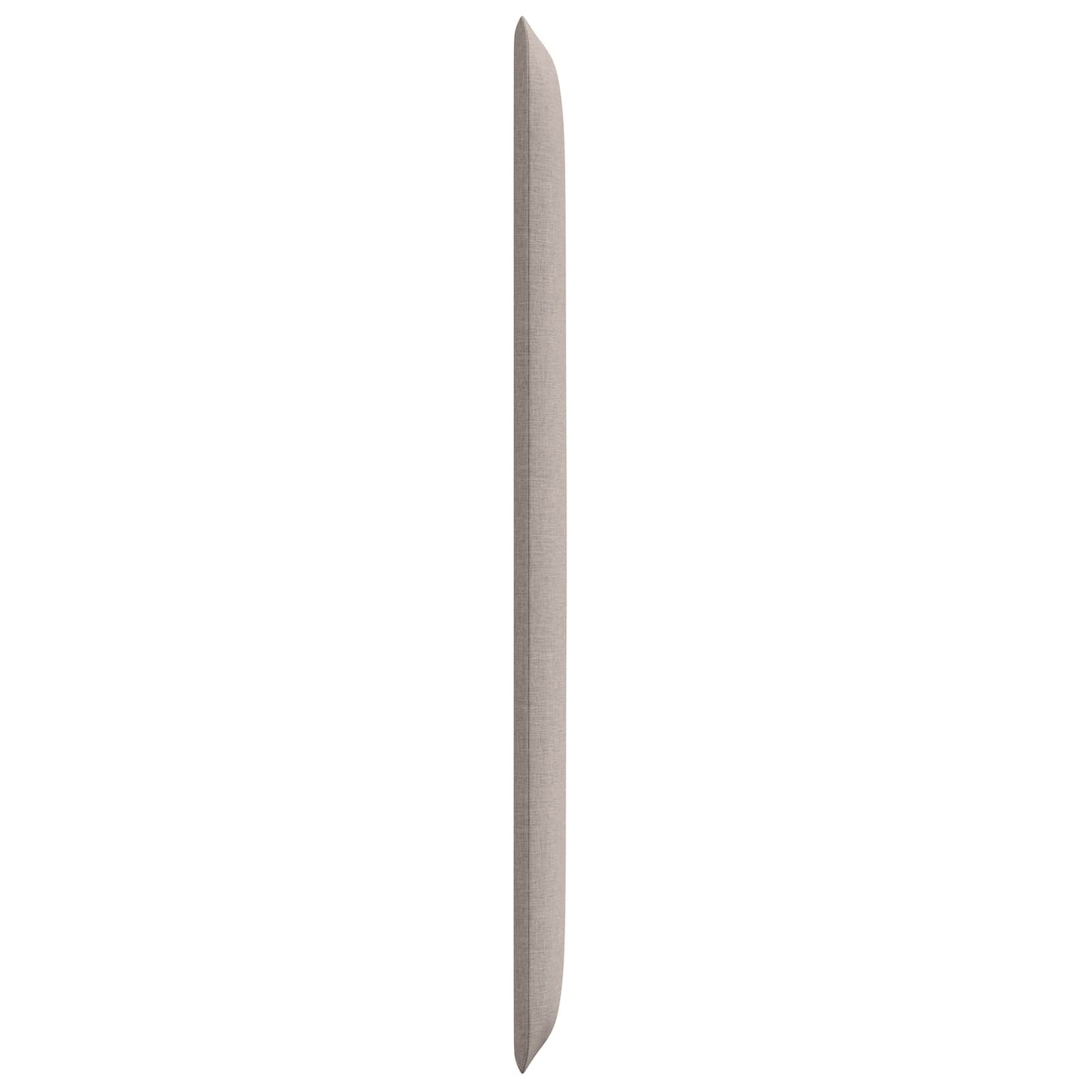 vidaXL Headboard Ear Taupe 80 x 16 x 4 cm Fabric