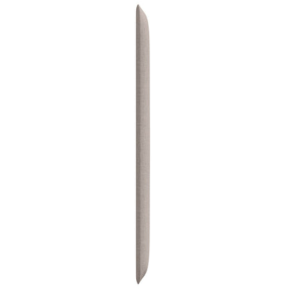 vidaXL Headboard Ear Taupe 80 x 16 x 4 cm Fabric
