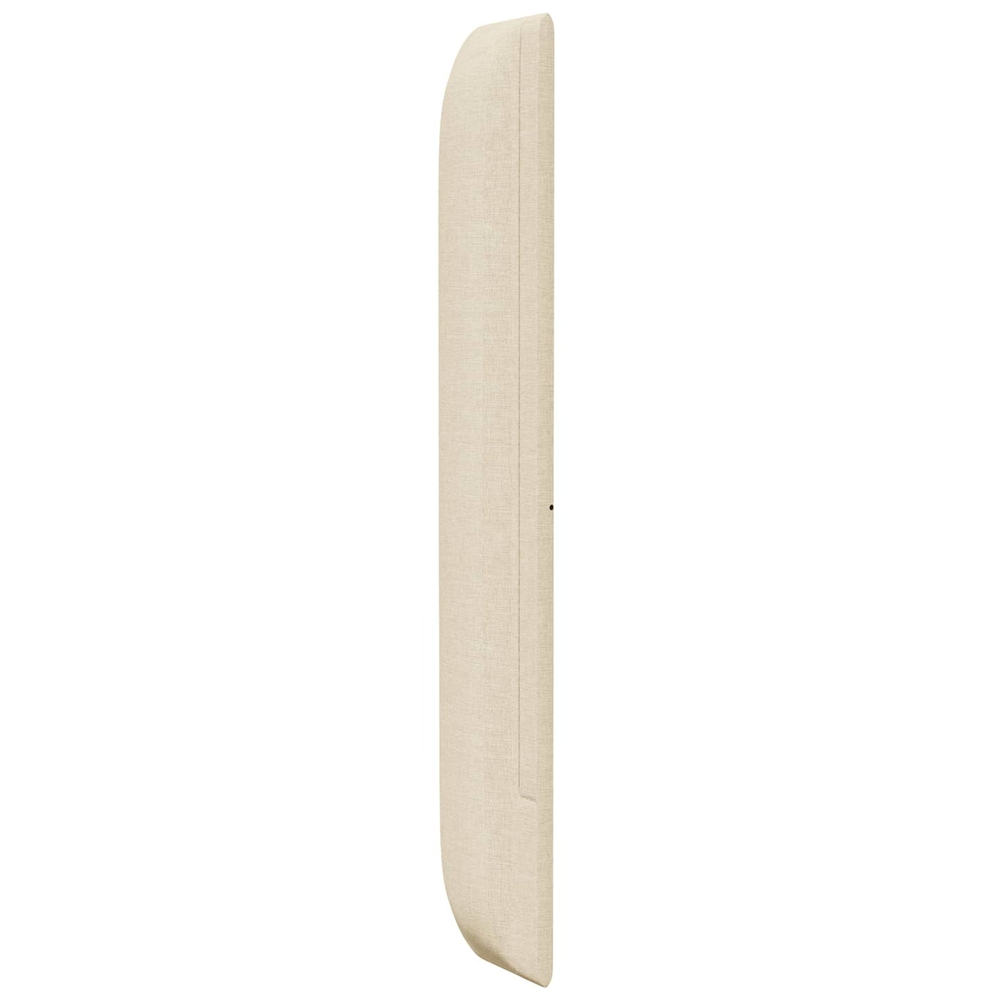 vidaXL Headboard Ear Cream 80 x 16 x 4 cm Fabric